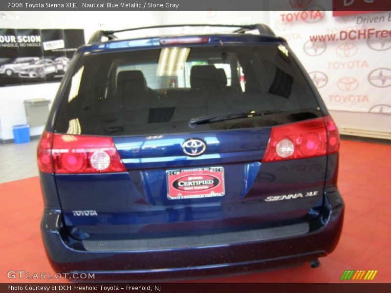 Nautical Blue Metallic / Stone Gray 2006 Toyota Sienna XLE