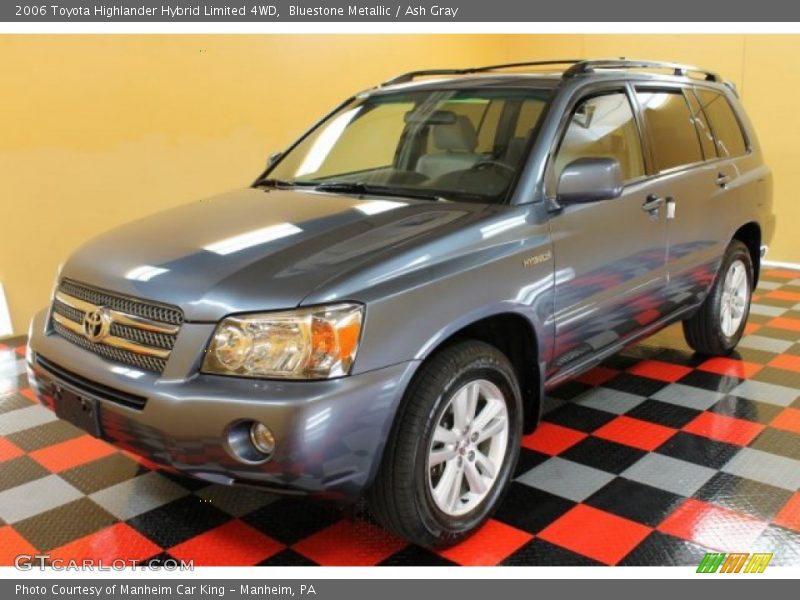 Bluestone Metallic / Ash Gray 2006 Toyota Highlander Hybrid Limited 4WD