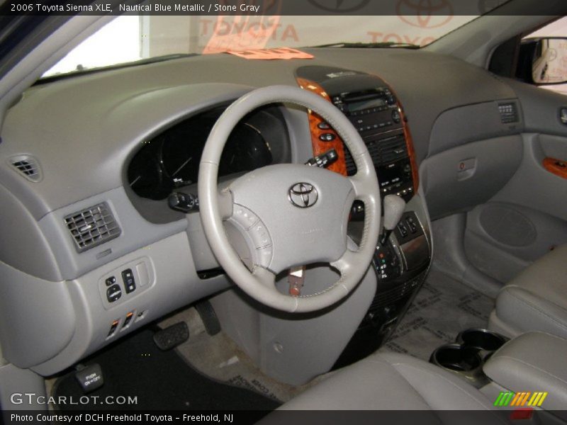 Nautical Blue Metallic / Stone Gray 2006 Toyota Sienna XLE