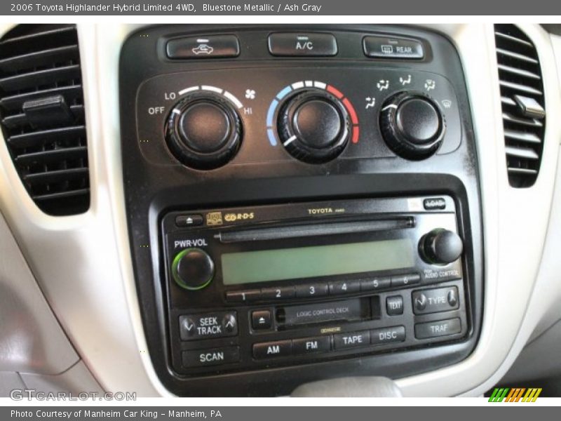 Bluestone Metallic / Ash Gray 2006 Toyota Highlander Hybrid Limited 4WD