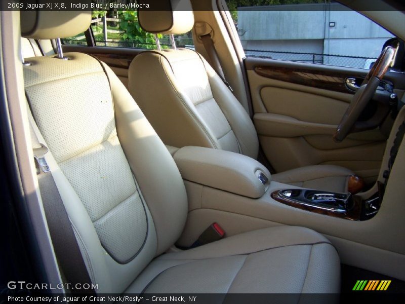 Indigo Blue / Barley/Mocha 2009 Jaguar XJ XJ8