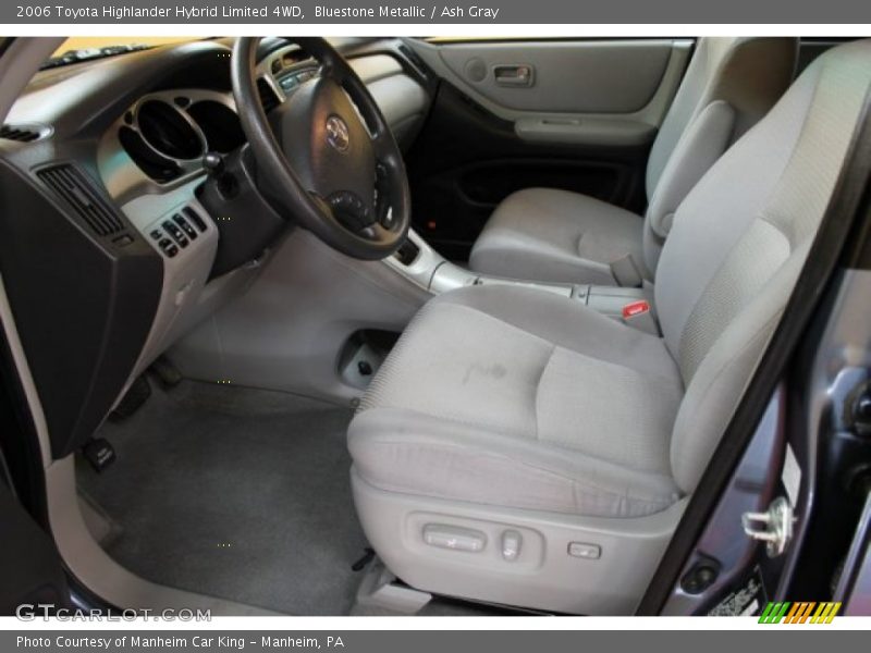 Bluestone Metallic / Ash Gray 2006 Toyota Highlander Hybrid Limited 4WD