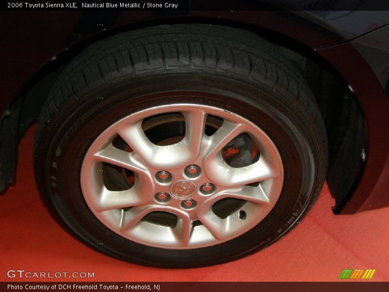 Nautical Blue Metallic / Stone Gray 2006 Toyota Sienna XLE