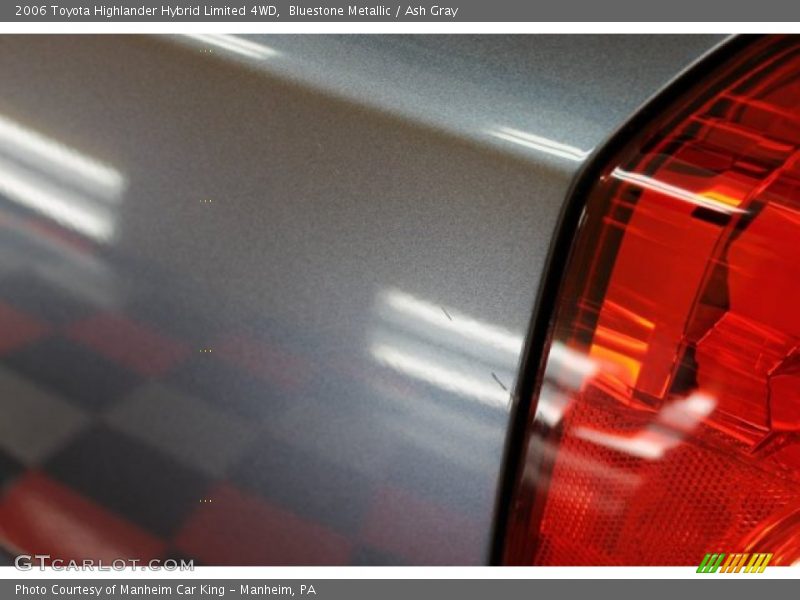 Bluestone Metallic / Ash Gray 2006 Toyota Highlander Hybrid Limited 4WD