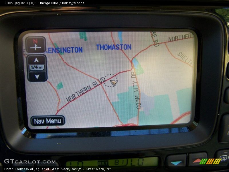 Navigation of 2009 XJ XJ8