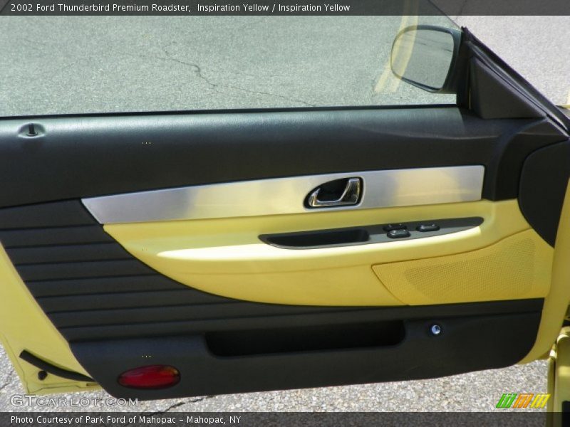 Inspiration Yellow / Inspiration Yellow 2002 Ford Thunderbird Premium Roadster
