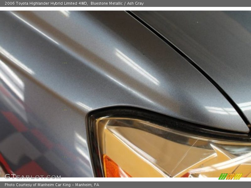 Bluestone Metallic / Ash Gray 2006 Toyota Highlander Hybrid Limited 4WD