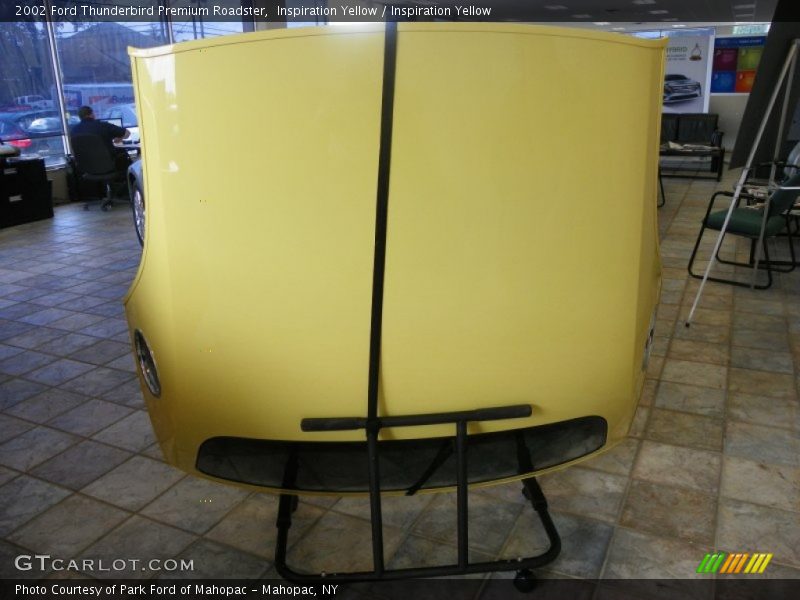 Inspiration Yellow / Inspiration Yellow 2002 Ford Thunderbird Premium Roadster