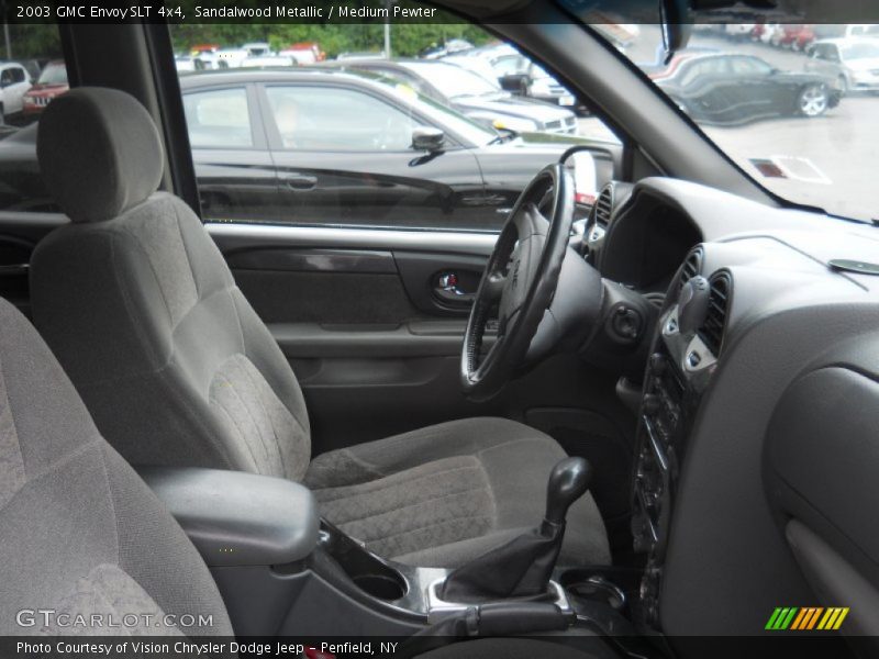 Sandalwood Metallic / Medium Pewter 2003 GMC Envoy SLT 4x4