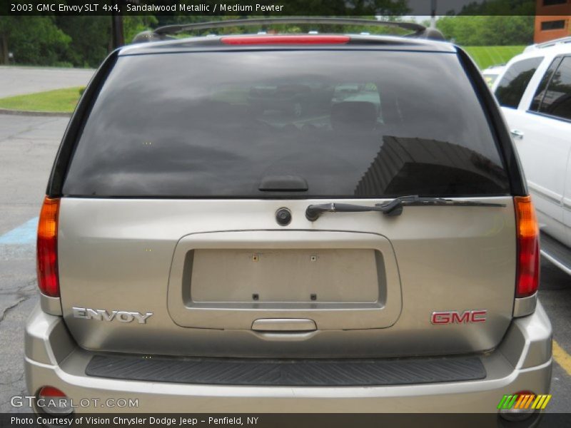 Sandalwood Metallic / Medium Pewter 2003 GMC Envoy SLT 4x4