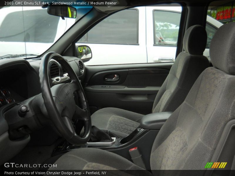 Sandalwood Metallic / Medium Pewter 2003 GMC Envoy SLT 4x4
