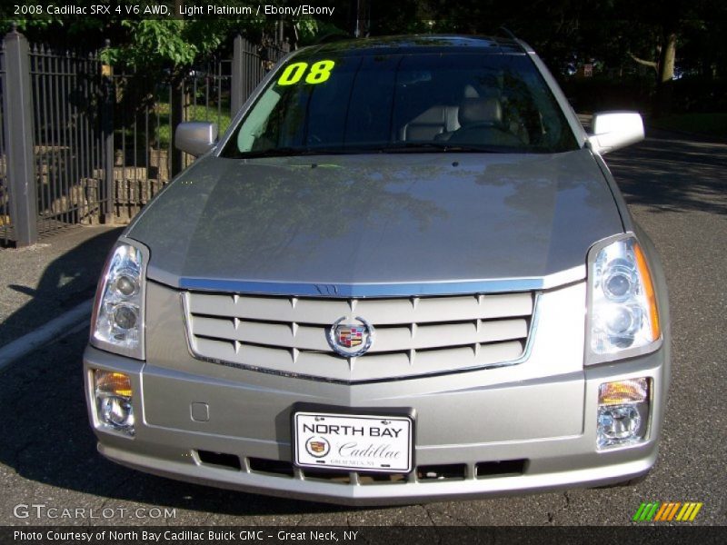 Light Platinum / Ebony/Ebony 2008 Cadillac SRX 4 V6 AWD