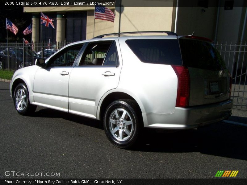 Light Platinum / Ebony/Ebony 2008 Cadillac SRX 4 V6 AWD