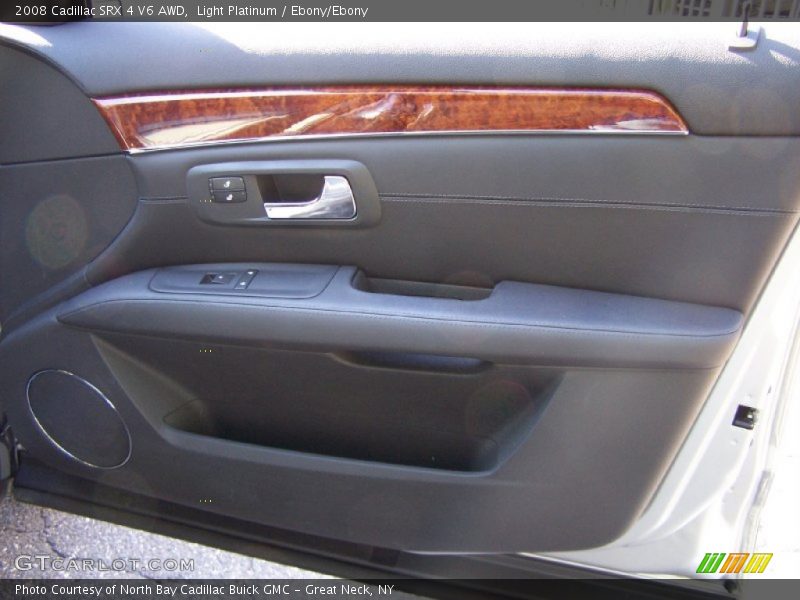 Light Platinum / Ebony/Ebony 2008 Cadillac SRX 4 V6 AWD