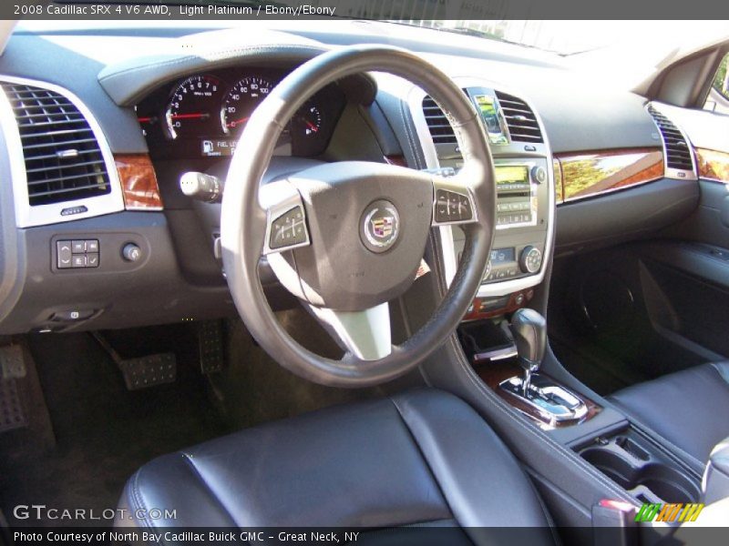 Light Platinum / Ebony/Ebony 2008 Cadillac SRX 4 V6 AWD