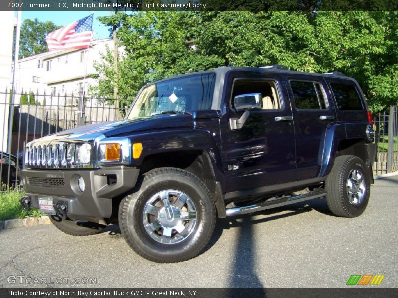 Midnight Blue Metallic / Light Cashmere/Ebony 2007 Hummer H3 X