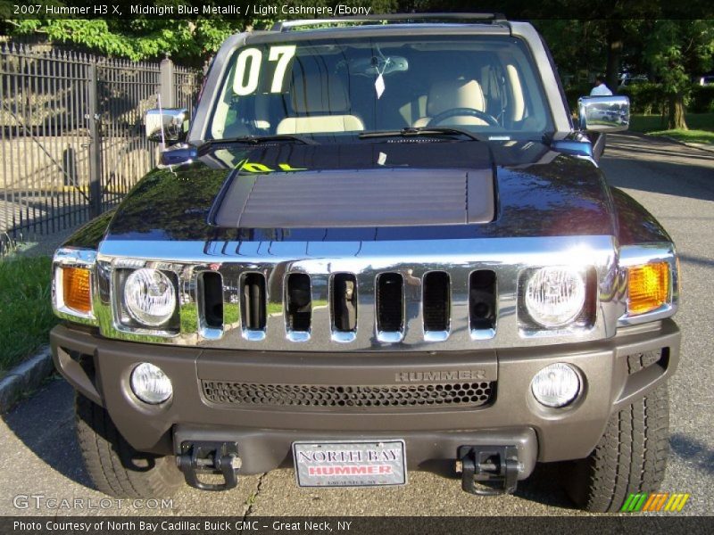 Midnight Blue Metallic / Light Cashmere/Ebony 2007 Hummer H3 X