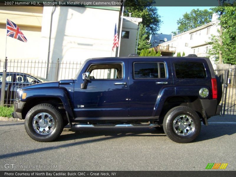 Midnight Blue Metallic / Light Cashmere/Ebony 2007 Hummer H3 X