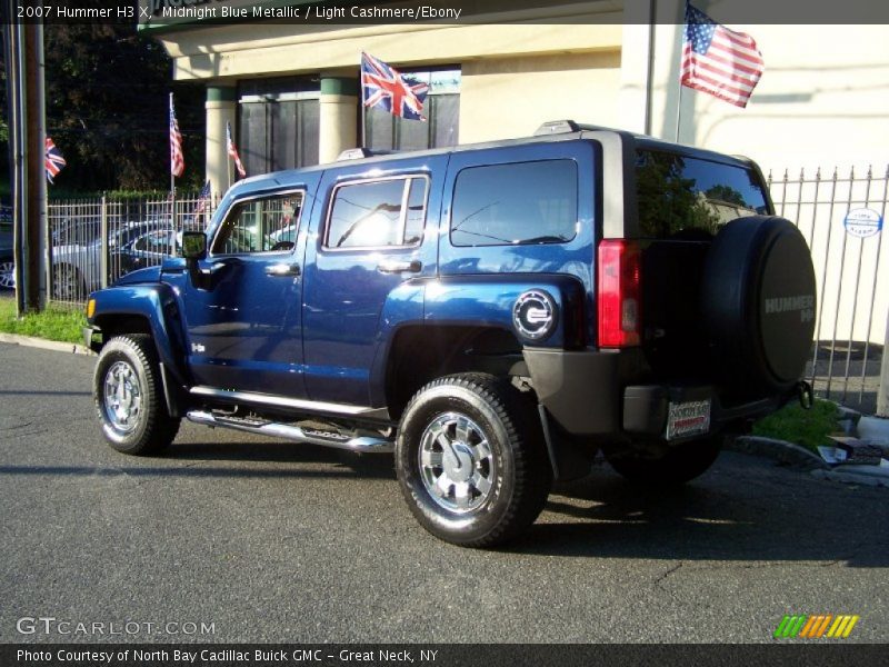 Midnight Blue Metallic / Light Cashmere/Ebony 2007 Hummer H3 X