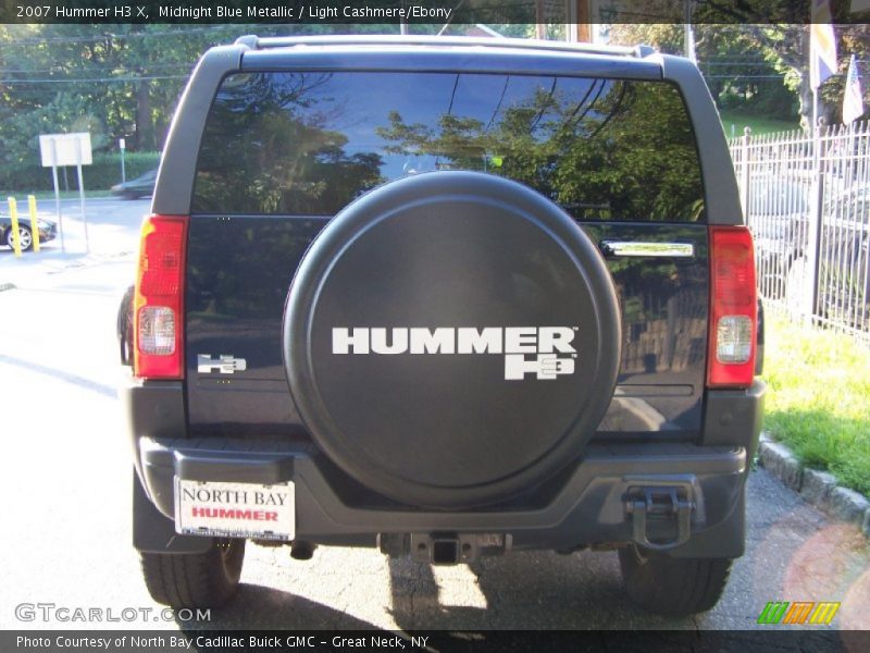 Midnight Blue Metallic / Light Cashmere/Ebony 2007 Hummer H3 X