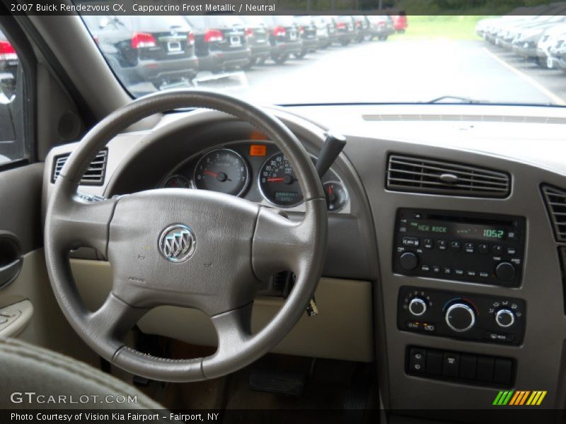Cappuccino Frost Metallic / Neutral 2007 Buick Rendezvous CX