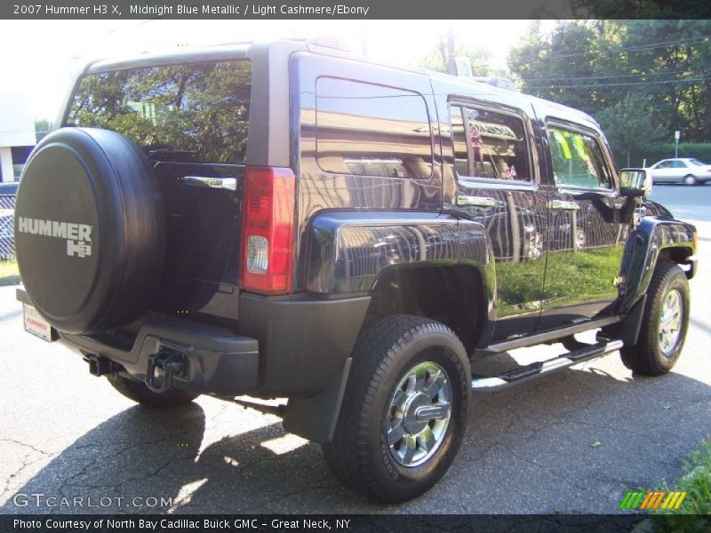 Midnight Blue Metallic / Light Cashmere/Ebony 2007 Hummer H3 X