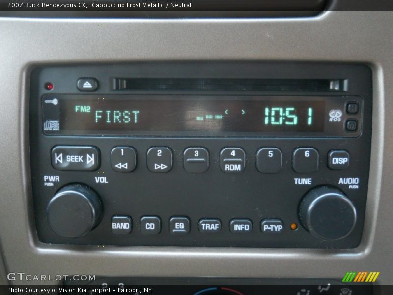 Cappuccino Frost Metallic / Neutral 2007 Buick Rendezvous CX