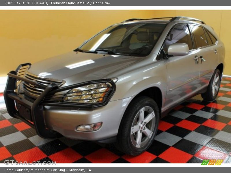 Thunder Cloud Metallic / Light Gray 2005 Lexus RX 330 AWD