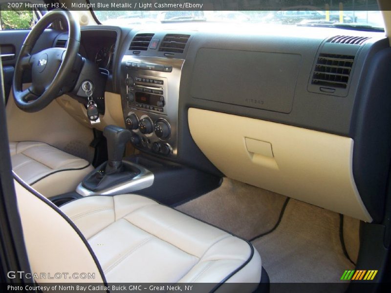 Midnight Blue Metallic / Light Cashmere/Ebony 2007 Hummer H3 X