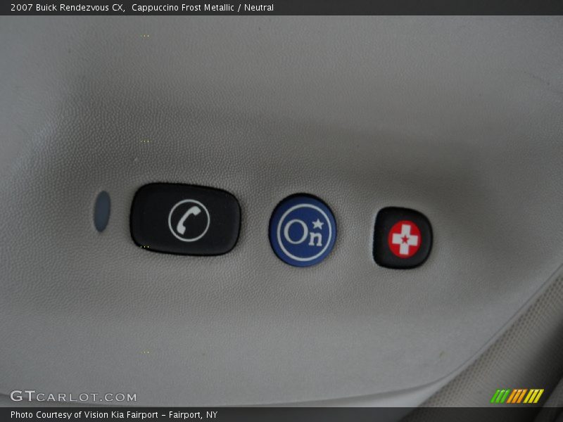 Cappuccino Frost Metallic / Neutral 2007 Buick Rendezvous CX