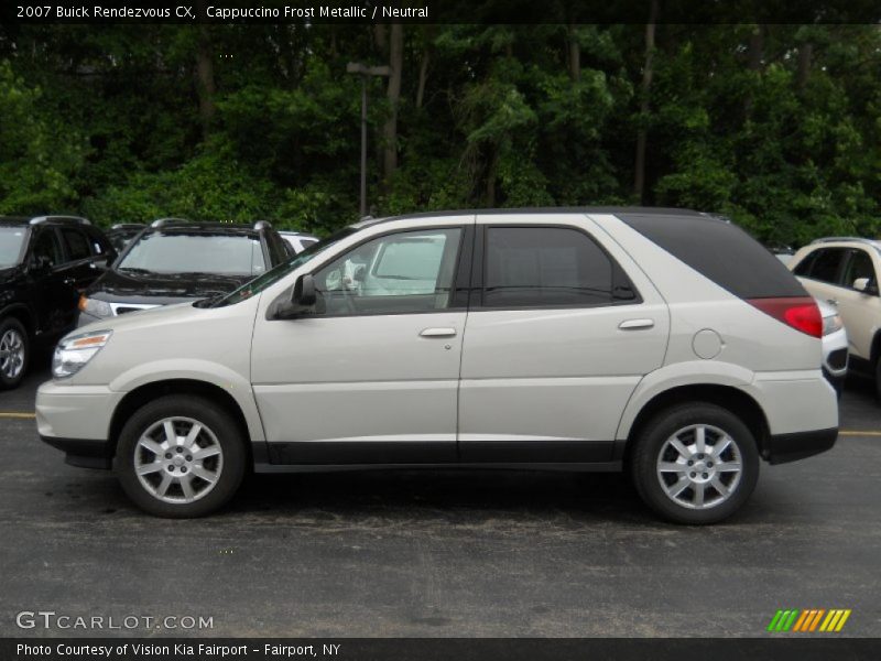 Cappuccino Frost Metallic / Neutral 2007 Buick Rendezvous CX