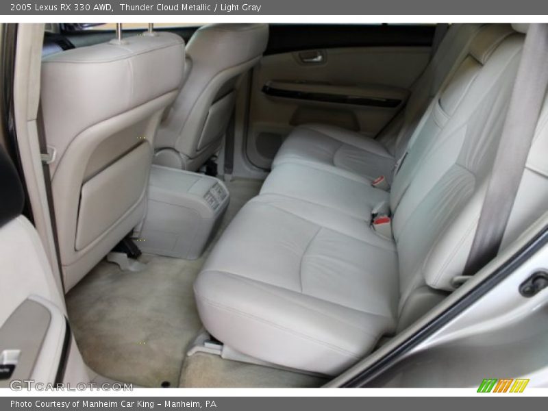 Thunder Cloud Metallic / Light Gray 2005 Lexus RX 330 AWD
