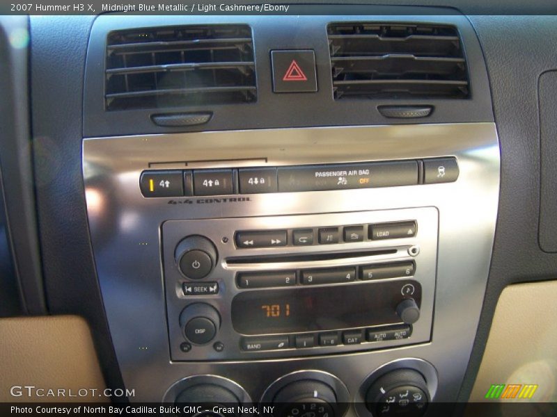 Midnight Blue Metallic / Light Cashmere/Ebony 2007 Hummer H3 X