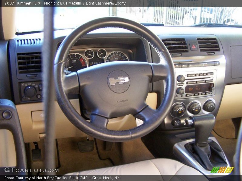 Midnight Blue Metallic / Light Cashmere/Ebony 2007 Hummer H3 X