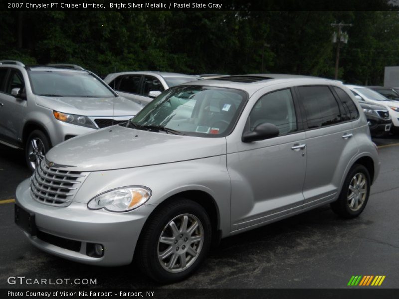 Bright Silver Metallic / Pastel Slate Gray 2007 Chrysler PT Cruiser Limited