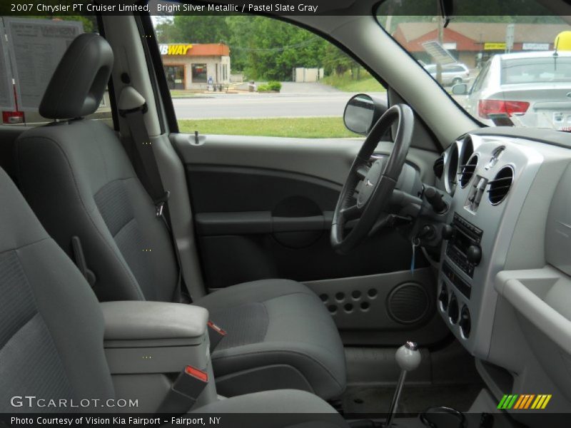 Bright Silver Metallic / Pastel Slate Gray 2007 Chrysler PT Cruiser Limited