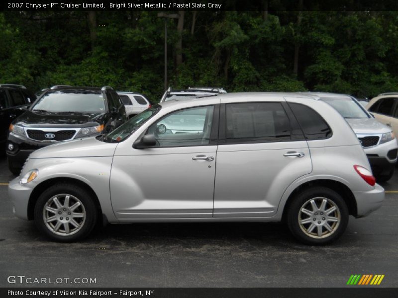 Bright Silver Metallic / Pastel Slate Gray 2007 Chrysler PT Cruiser Limited