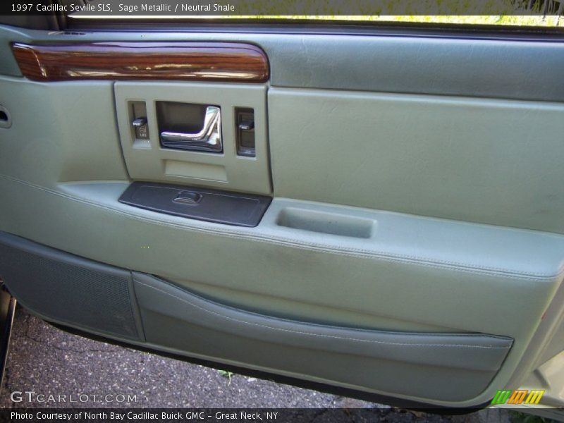 Sage Metallic / Neutral Shale 1997 Cadillac Seville SLS