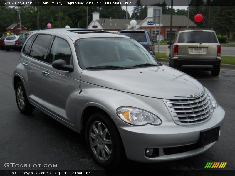 Bright Silver Metallic / Pastel Slate Gray 2007 Chrysler PT Cruiser Limited