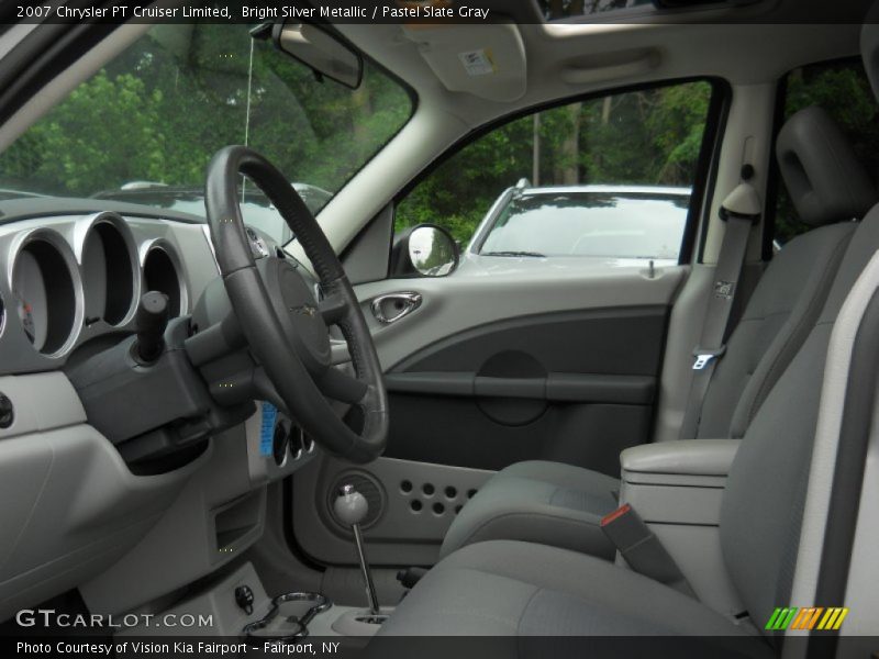 Bright Silver Metallic / Pastel Slate Gray 2007 Chrysler PT Cruiser Limited