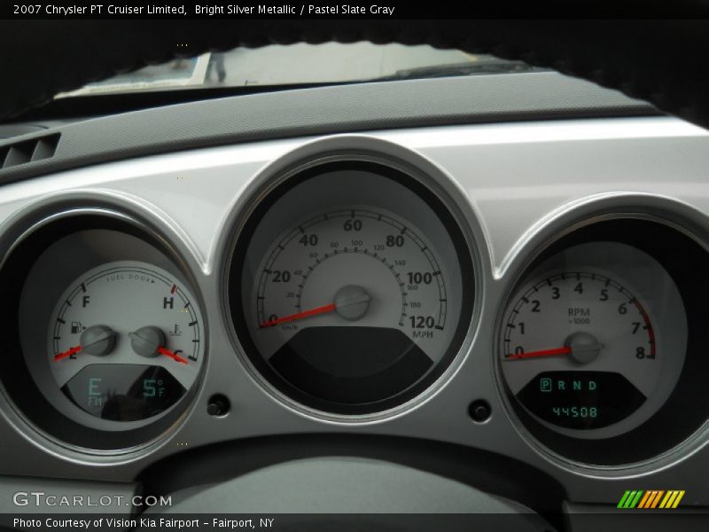 Bright Silver Metallic / Pastel Slate Gray 2007 Chrysler PT Cruiser Limited