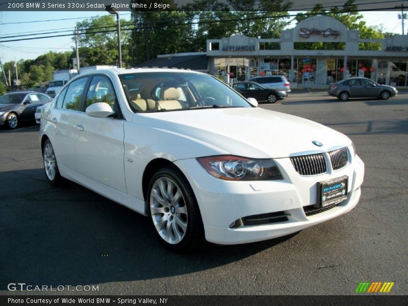 Alpine White / Beige 2006 BMW 3 Series 330xi Sedan
