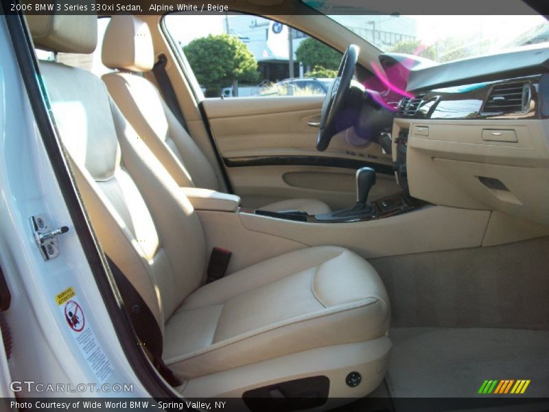 Alpine White / Beige 2006 BMW 3 Series 330xi Sedan