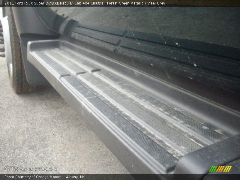 Forest Green Metallic / Steel Grey 2011 Ford F550 Super Duty XL Regular Cab 4x4 Chassis