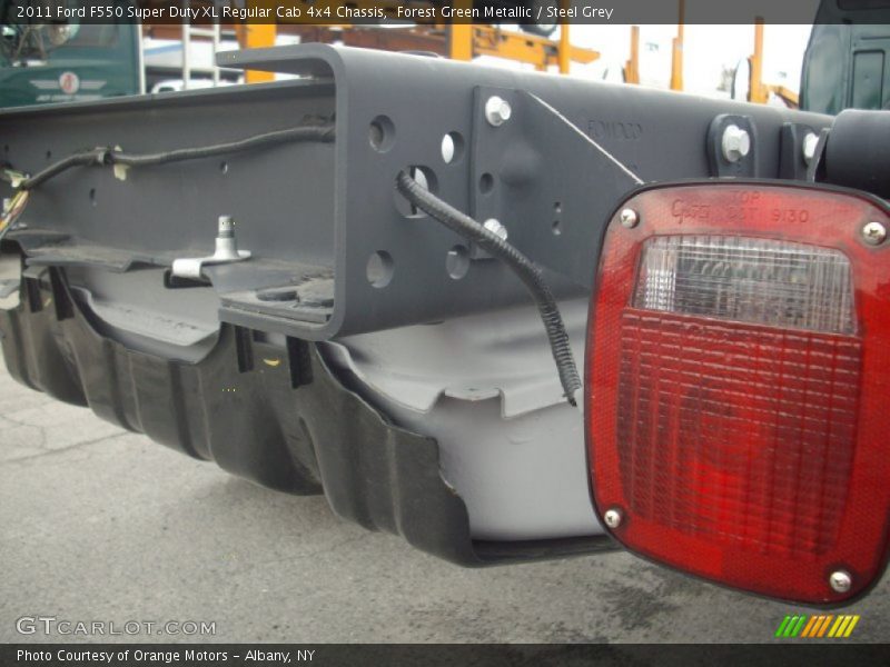 Forest Green Metallic / Steel Grey 2011 Ford F550 Super Duty XL Regular Cab 4x4 Chassis