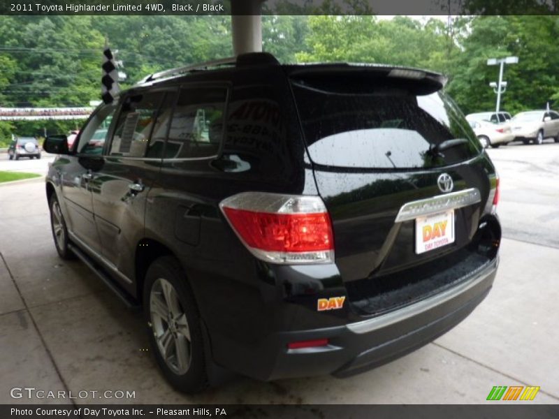 Black / Black 2011 Toyota Highlander Limited 4WD