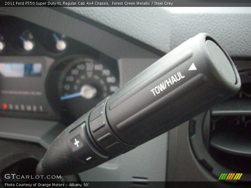 Forest Green Metallic / Steel Grey 2011 Ford F550 Super Duty XL Regular Cab 4x4 Chassis