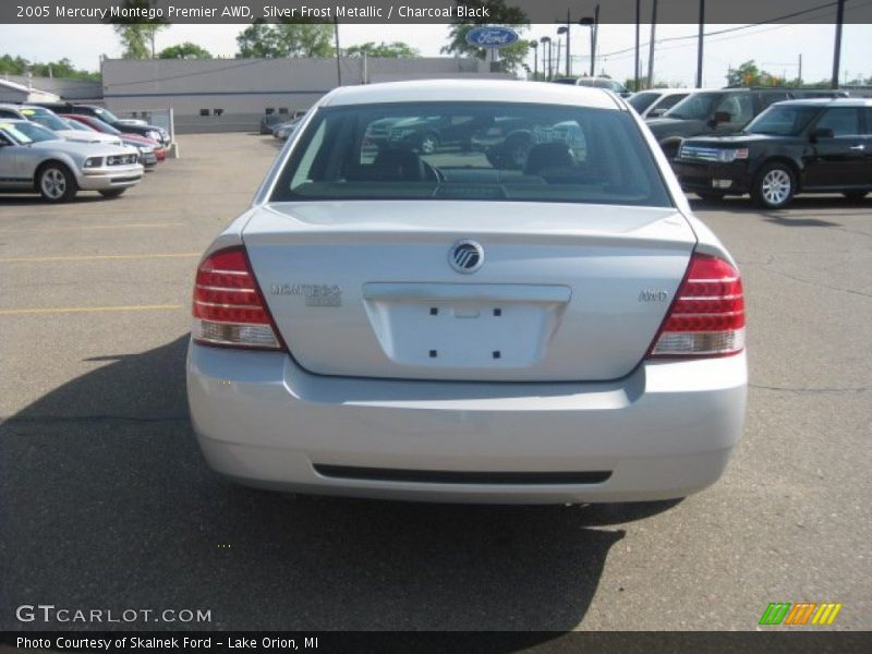Silver Frost Metallic / Charcoal Black 2005 Mercury Montego Premier AWD