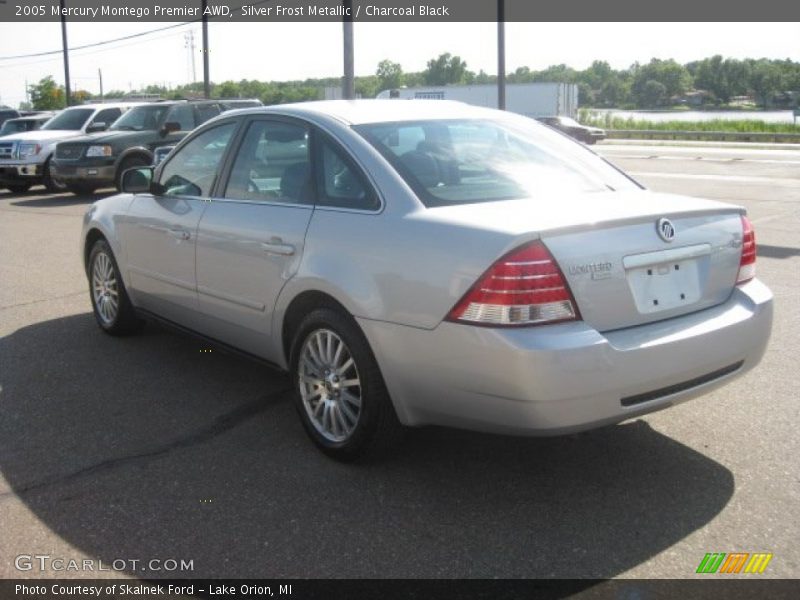 Silver Frost Metallic / Charcoal Black 2005 Mercury Montego Premier AWD