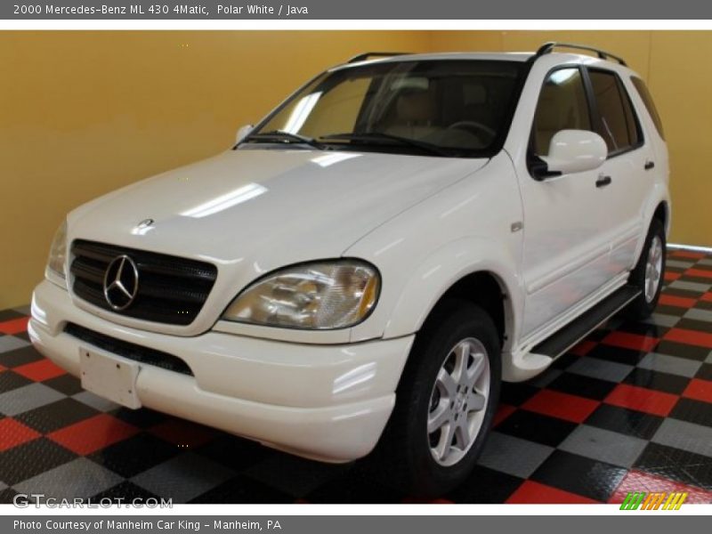 Polar White / Java 2000 Mercedes-Benz ML 430 4Matic